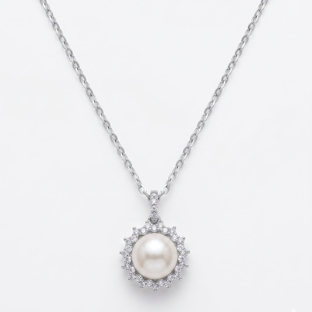 Pearl Sun Necklace