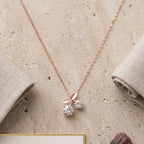 Gold Cherry Necklace
