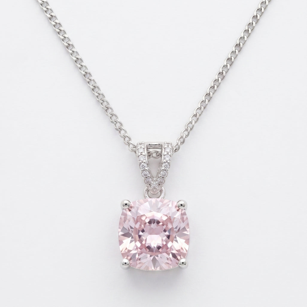 The Pink Stone Necklace