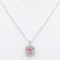 Pink Frame Necklace