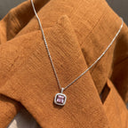 Pink Frame Necklace