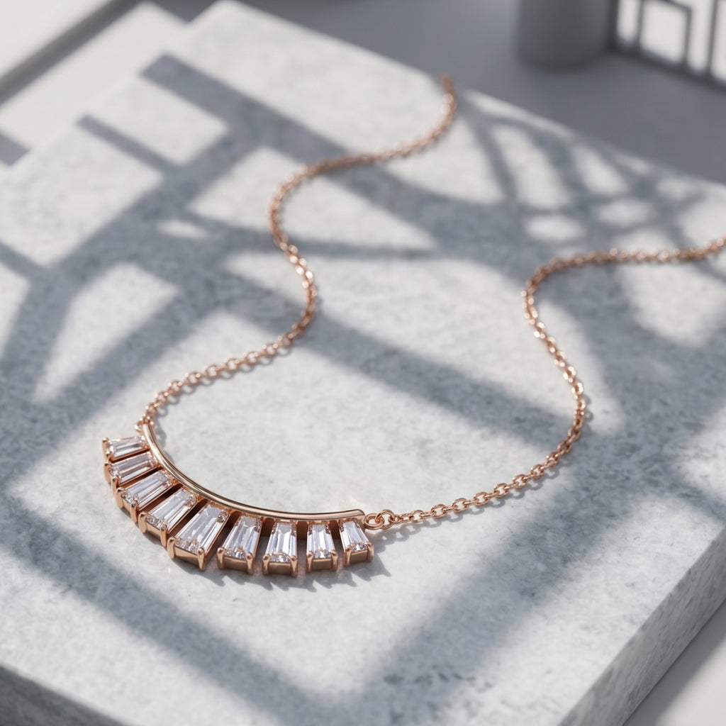 Glass Bar Necklace