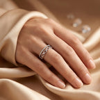 Two Worlds â€“ 925 Silver Layered Band
