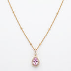 Blush Drop Necklace
