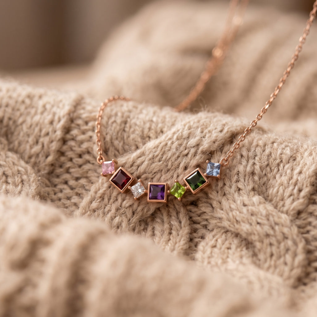 Spectrum Bar Necklace