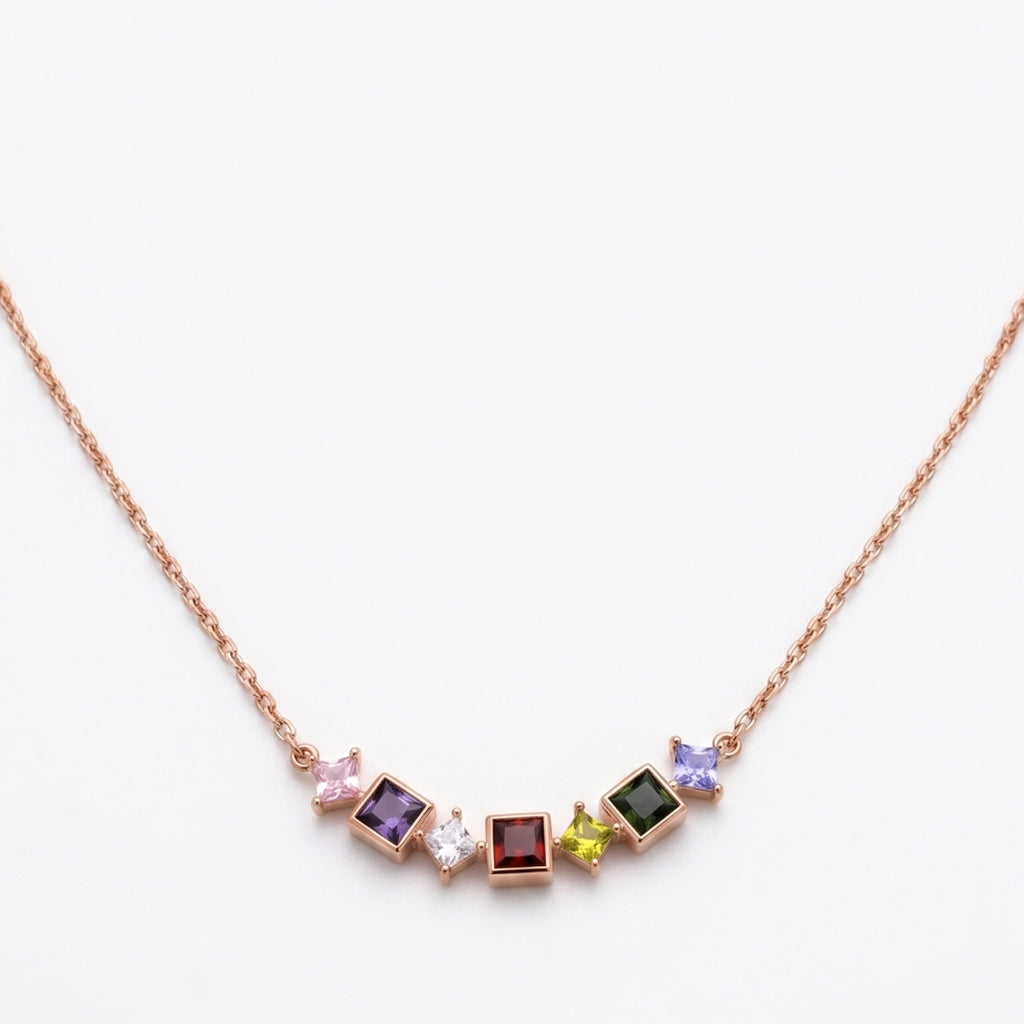 Spectrum Bar Necklace