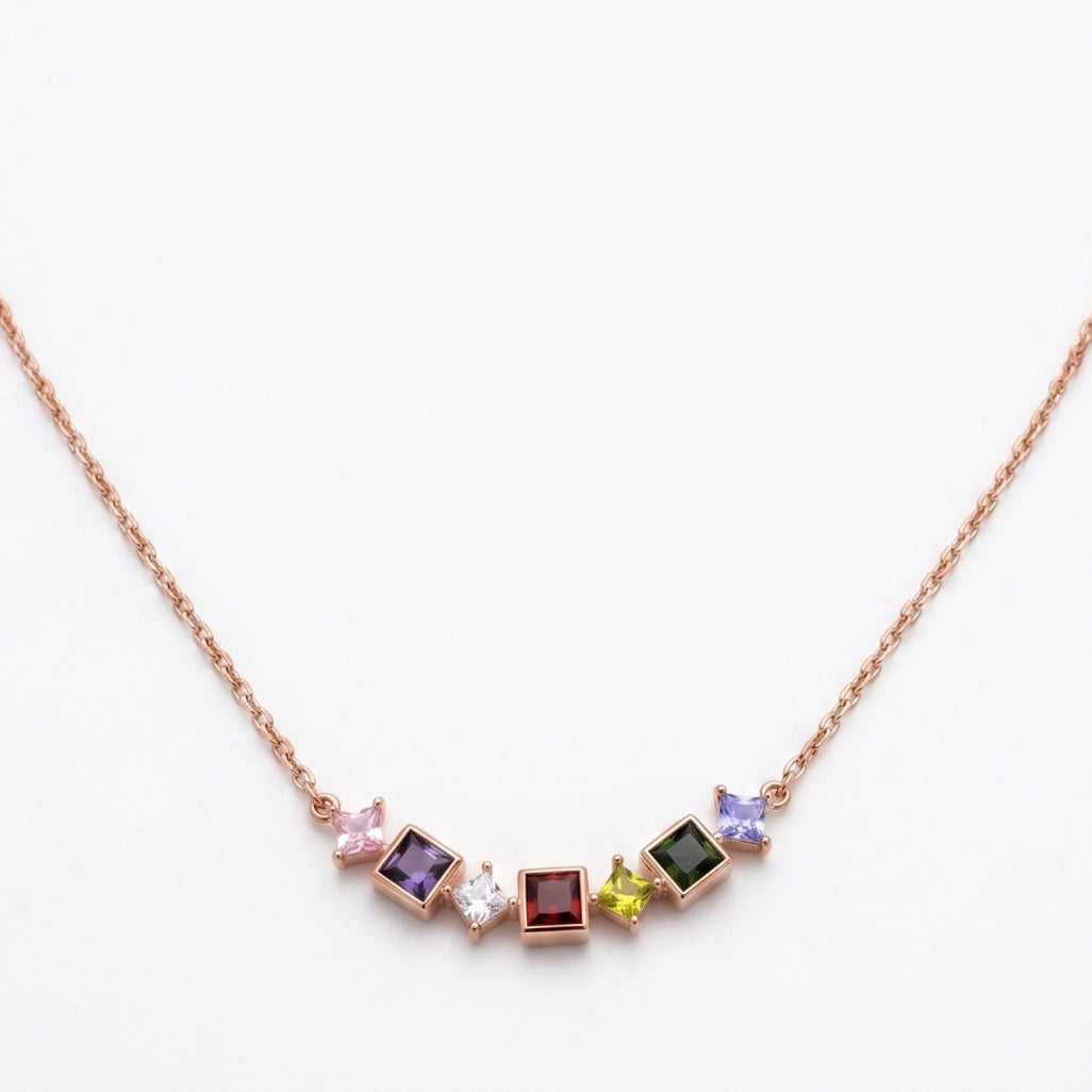 Spectrum Bar Necklace