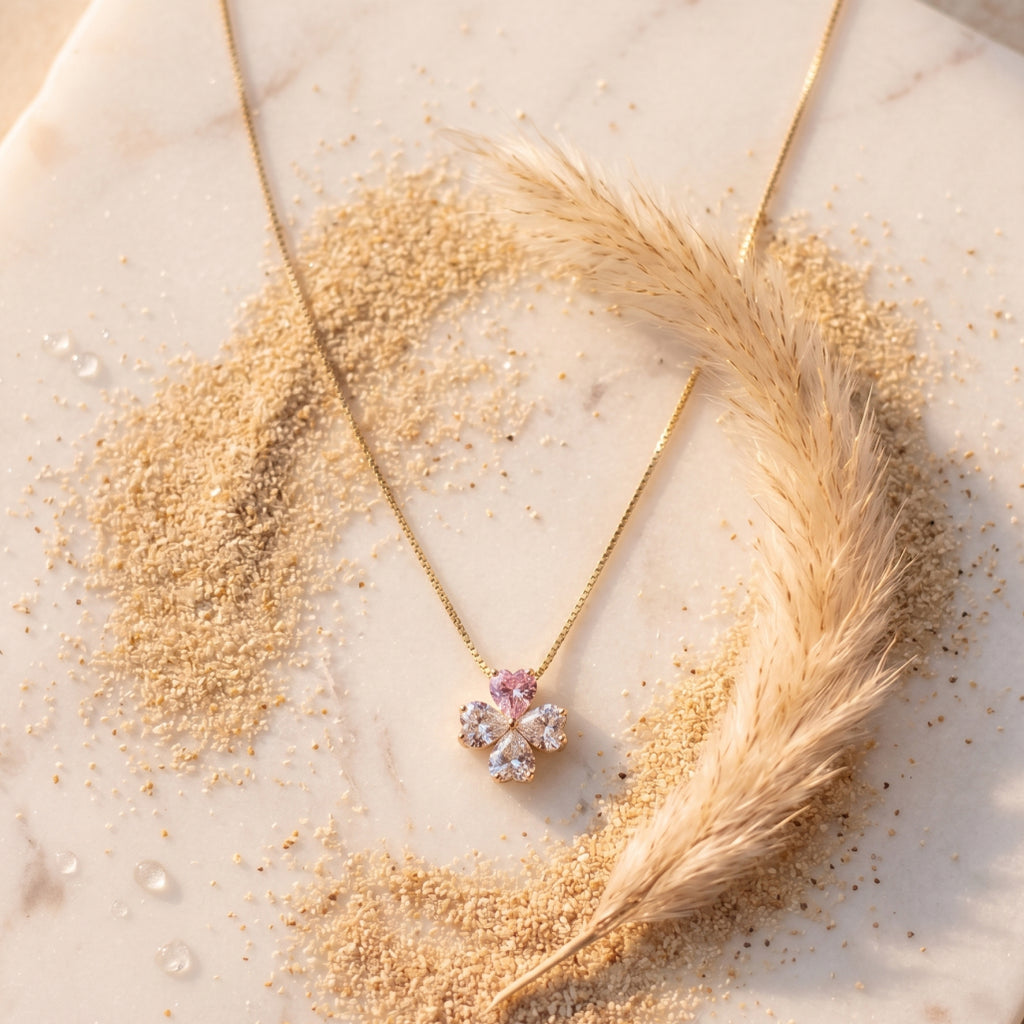 Petal Hearts Necklace