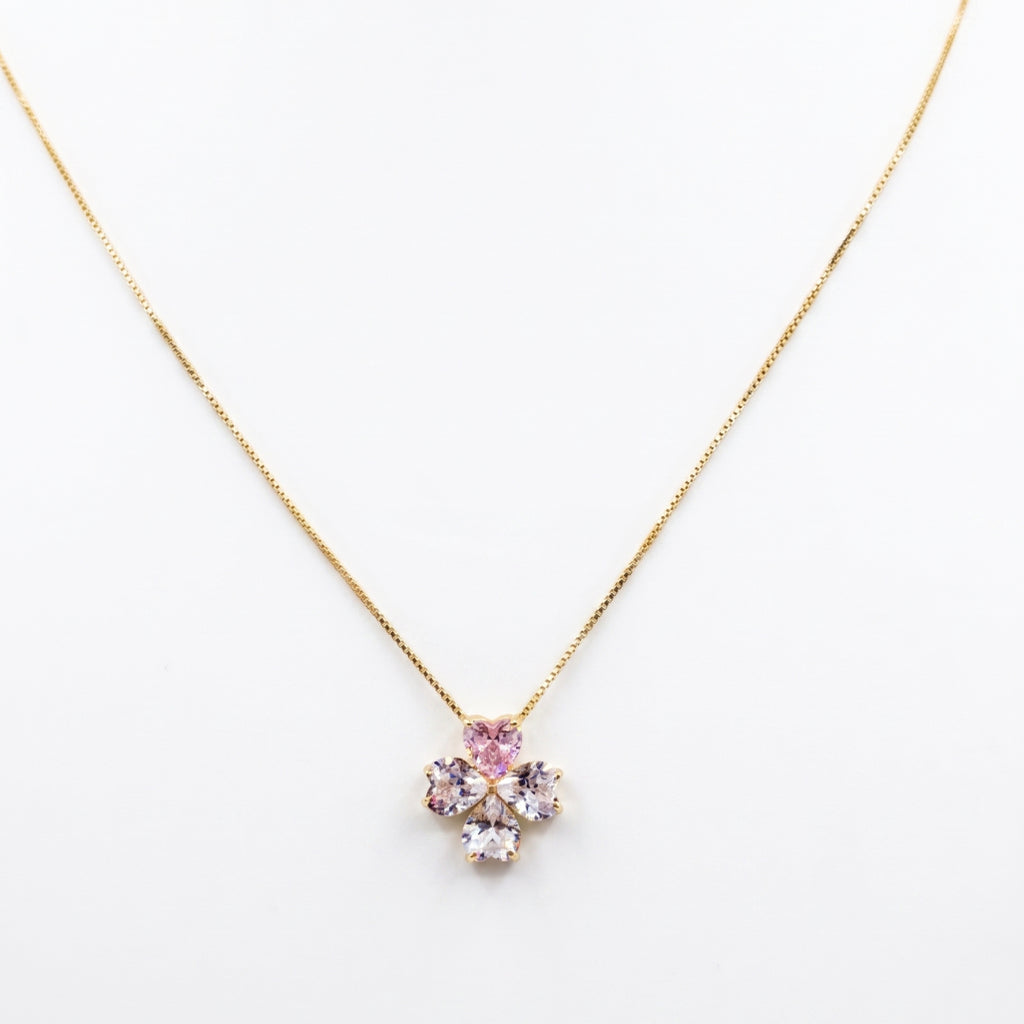 Petal Hearts Necklace