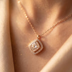 Soft Square Necklace