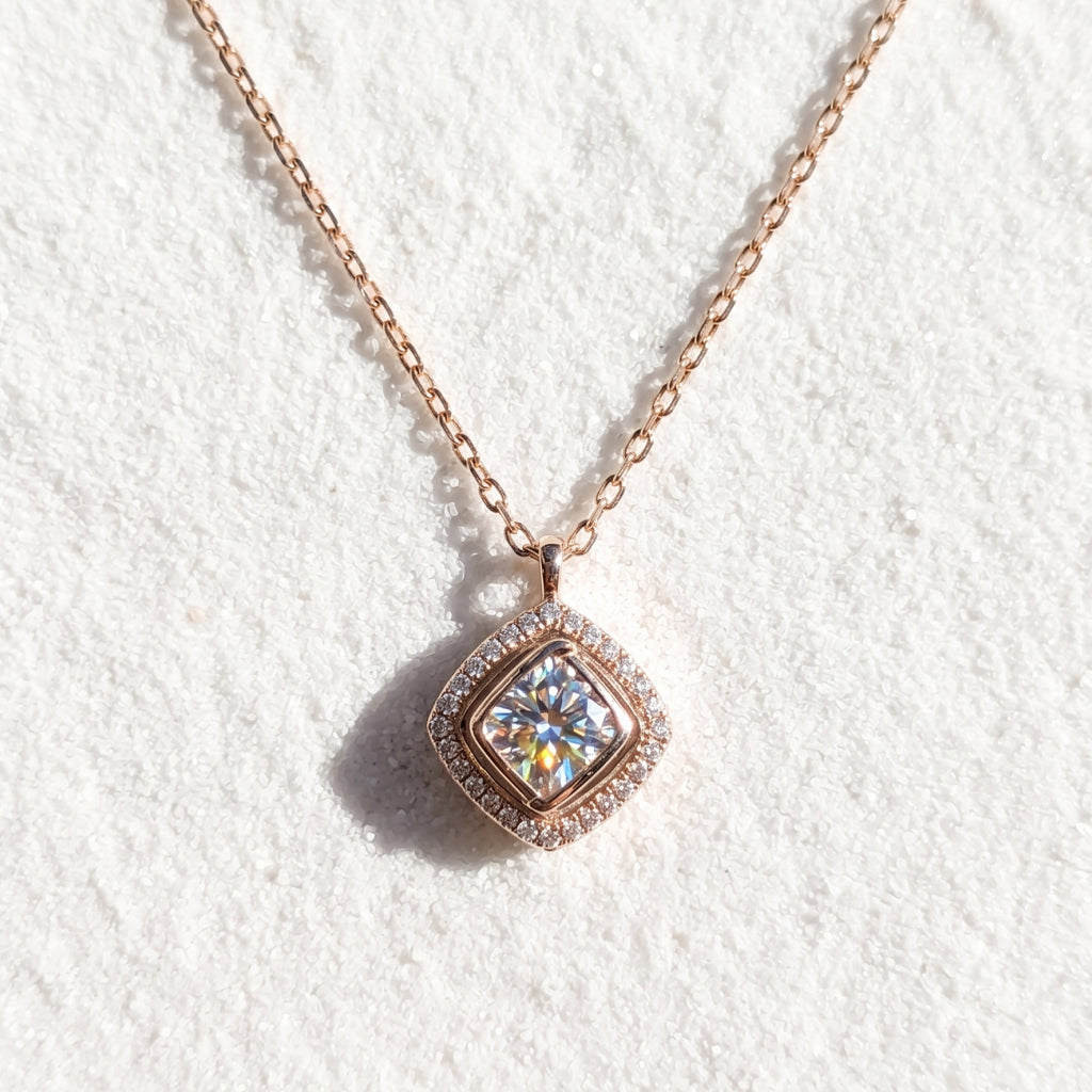 Soft Square Necklace