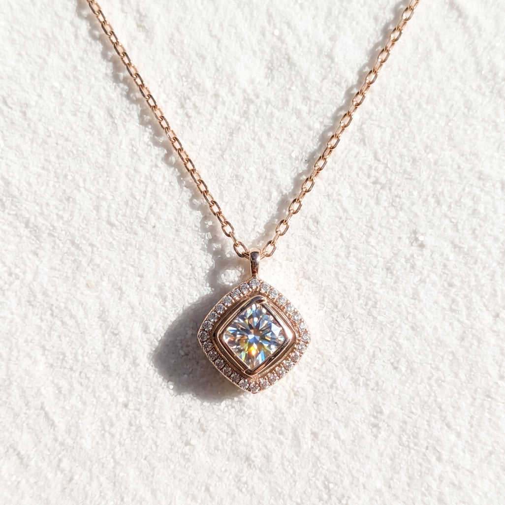 Soft Square Necklace