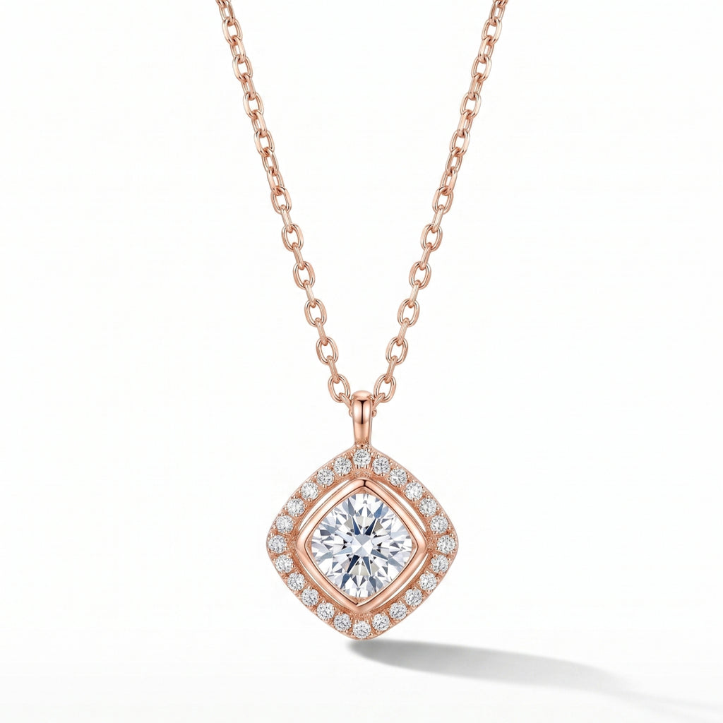 Soft Square Necklace