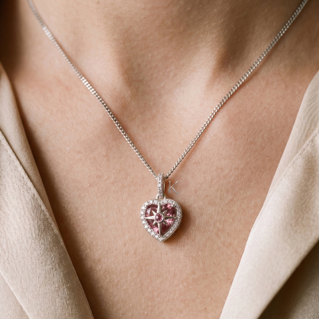 Star Heart Necklace