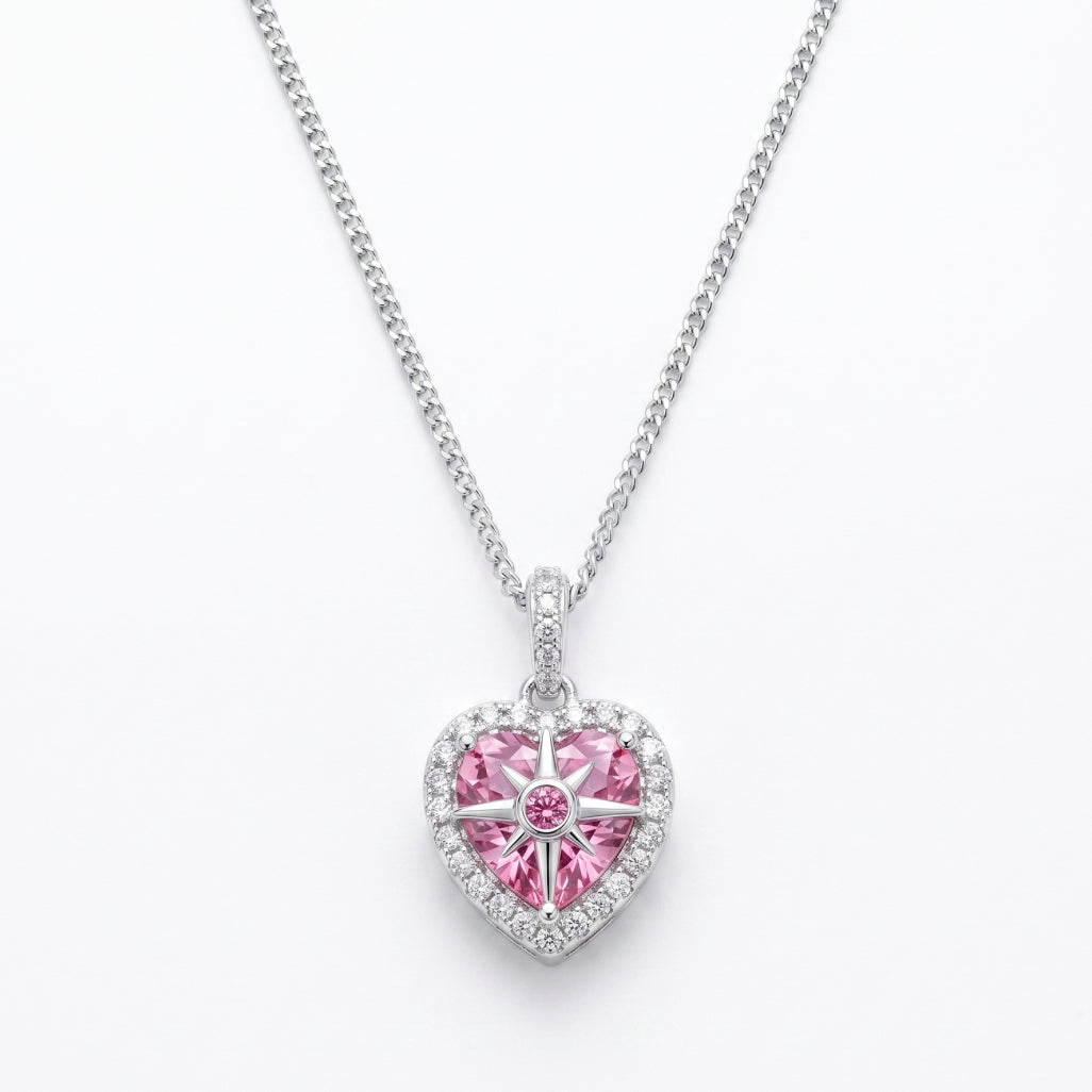 Star Heart Necklace