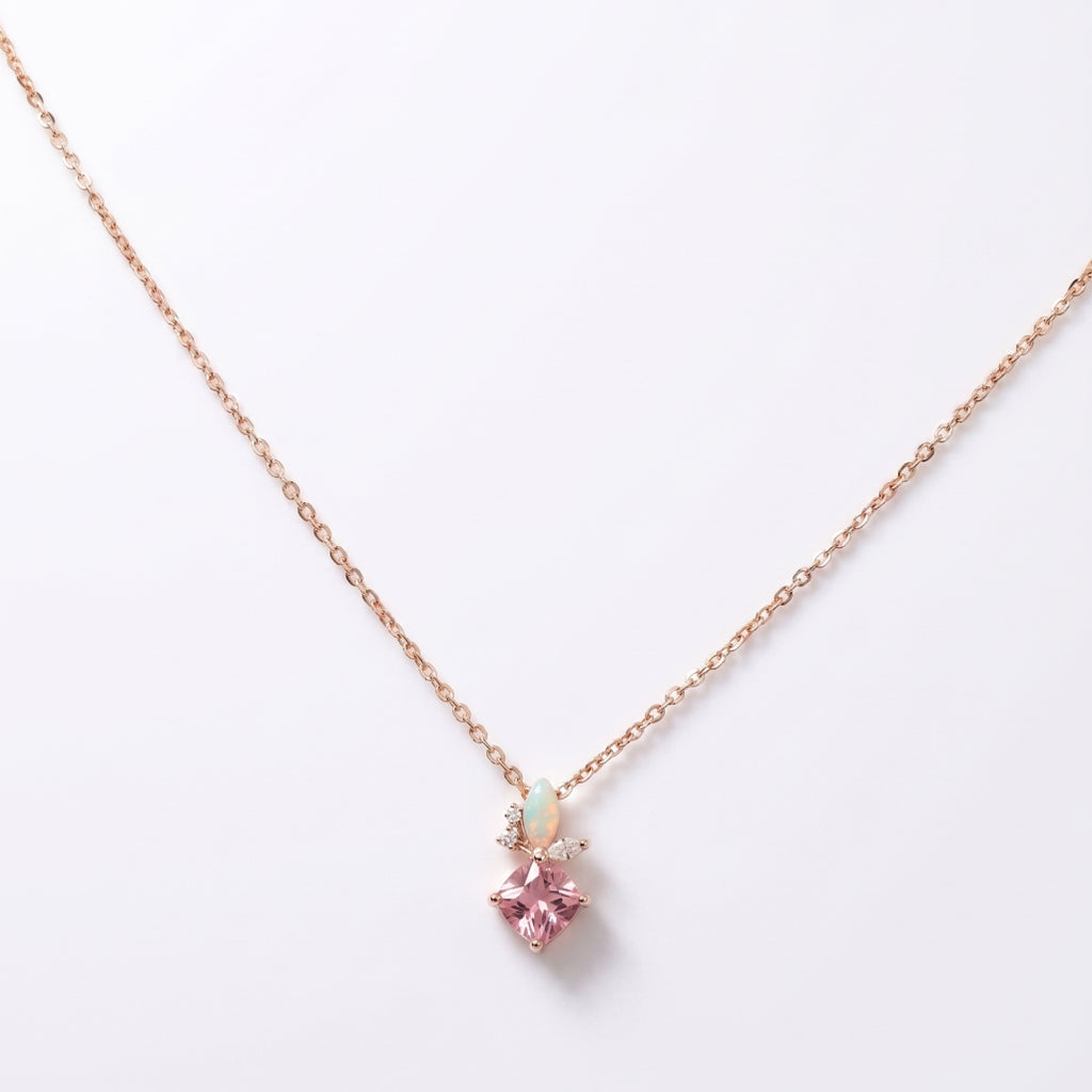 Opal Pink Necklace