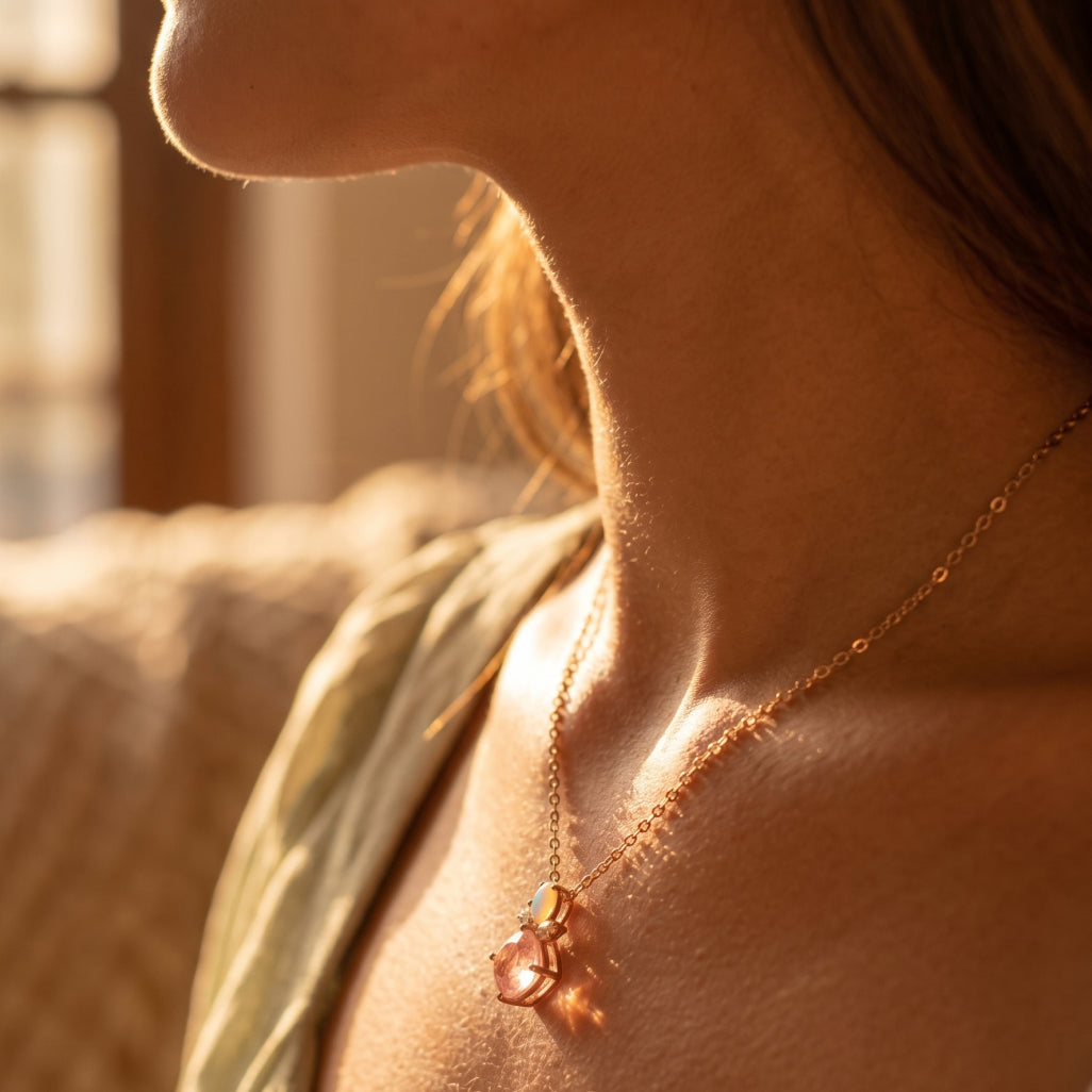 Opal Pink Necklace