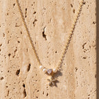 Heart & Pearl Necklace