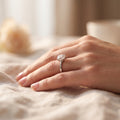 Classic Round Solitaire Ring 925 Silver