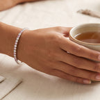 White Stone Tip Cuff