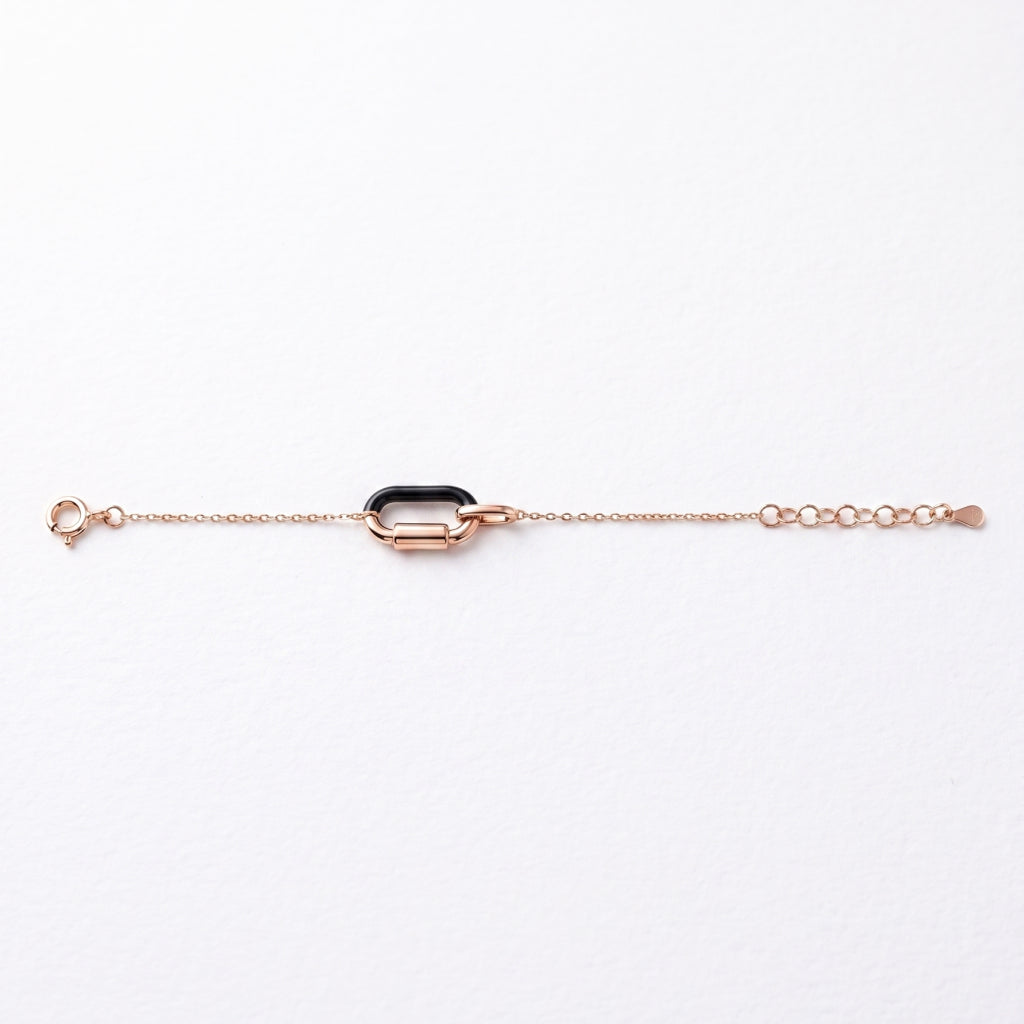Pearl Square ID Bracelet