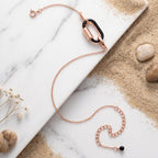 Pearl Square ID Bracelet