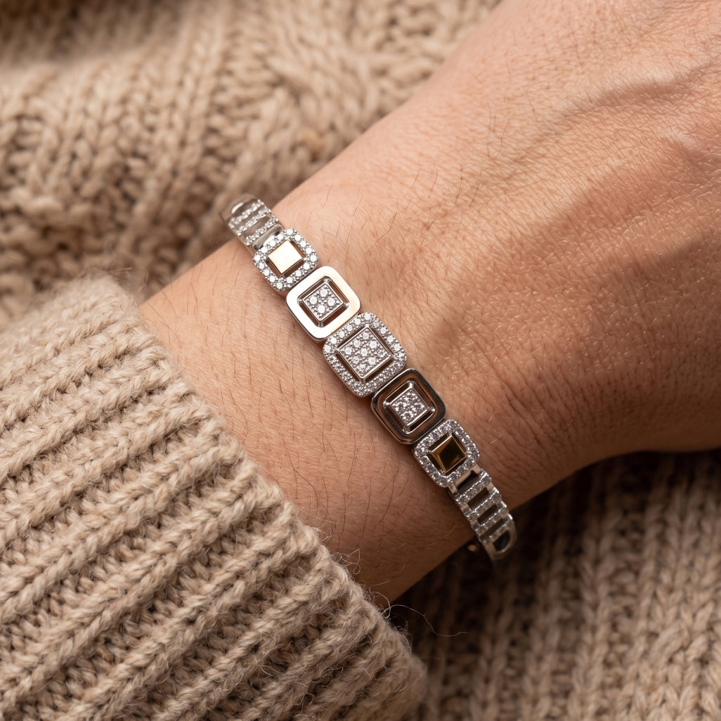 Black Link Bracelet