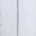 Sunburst Engraved Pave Centre Tennis Bracelet 925 Sterling Silver