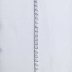 Sunburst Engraved Pave Centre Tennis Bracelet 925 Sterling Silver