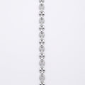 Mariner Pave Link Bracelet 925 Sterling Silver