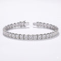 Princess Cut Tennis Bracelet 925 Sterling Silver