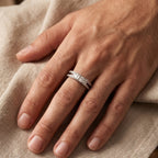 Triple Princess Rail Ring
