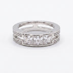 Triple Princess Rail Ring