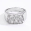 Full Face Stone Signet Ring