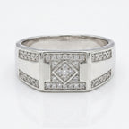 Diamond Frame Command Ring