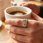 Diamond Frame Command Ring