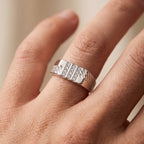 Triple Rail Band Ring