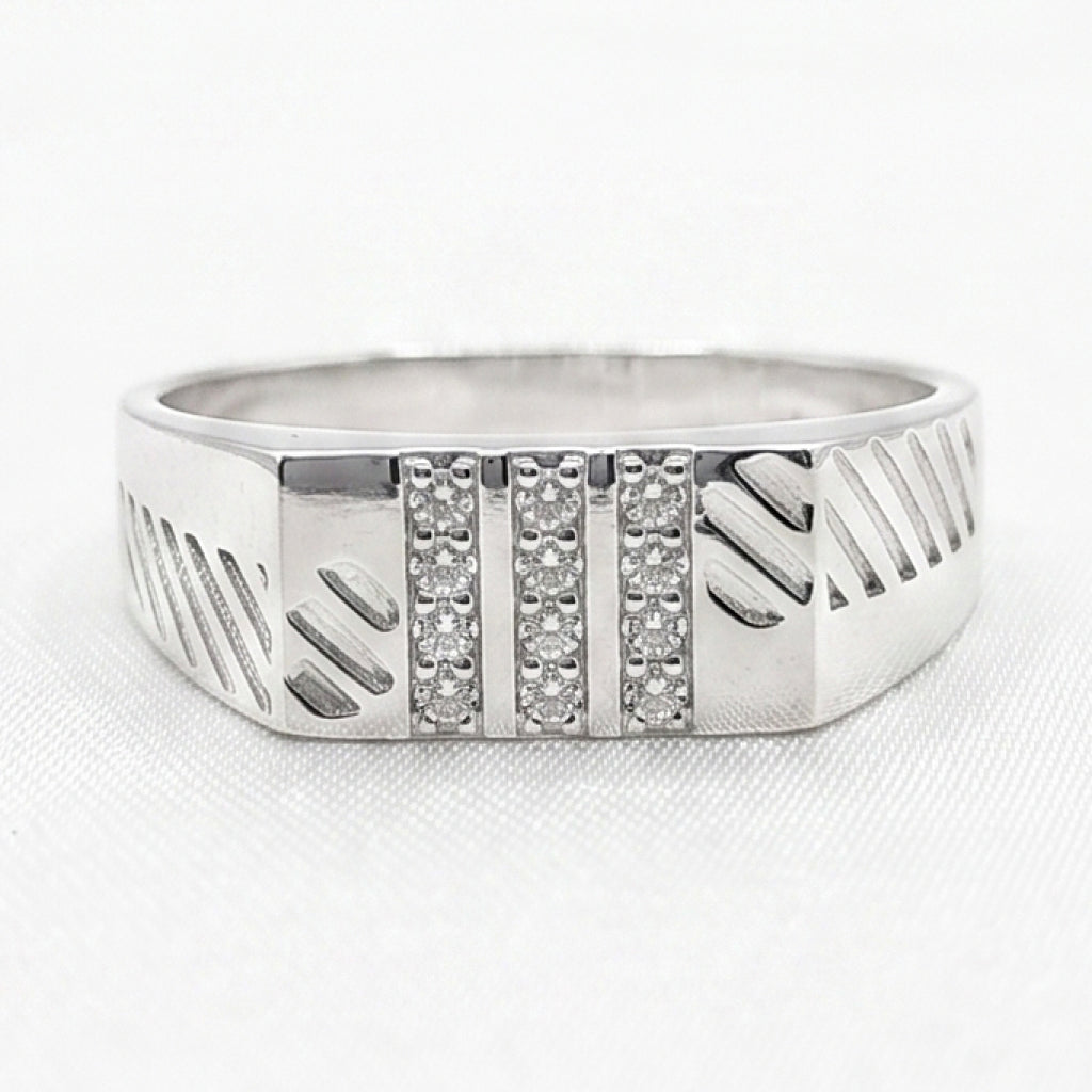 Triple Rail Band Ring
