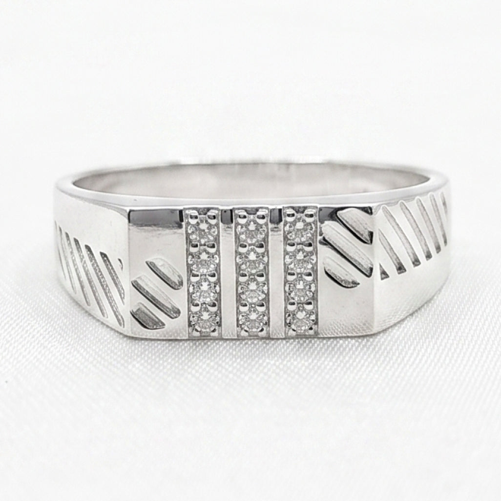Triple Rail Band Ring
