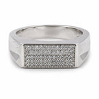 Arrow Cut Signet Ring