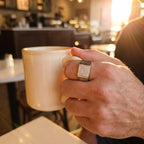 Honeycomb Signet Ring