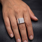Onyx Column Signet Ring