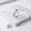 Diamond Kite Onyx Ring