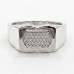 Hexagon Signet Ring