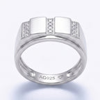 Triptych Signet Ring