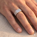 Octagon Open Signet Ring