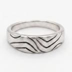 Mountain Wave Band Ring