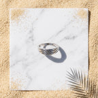 Mountain Wave Band Ring