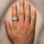 Arrow Cut Signet Ring
